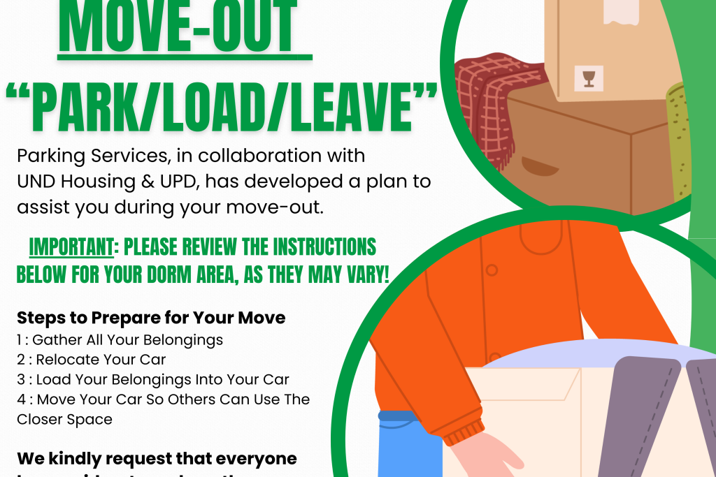 Parking Updates - Updates and information from UND Parking Services.