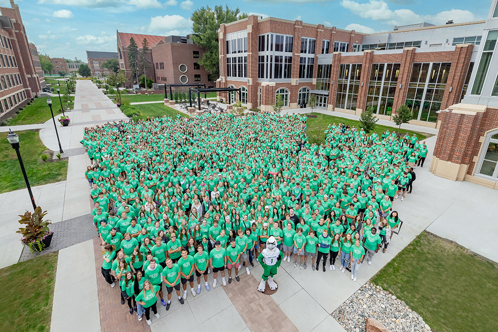 Class of 2027 group photo