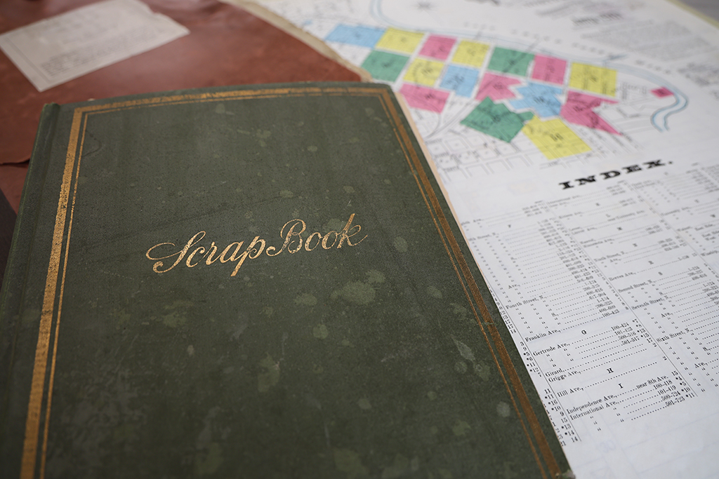 Anna Kirk's scrapbook