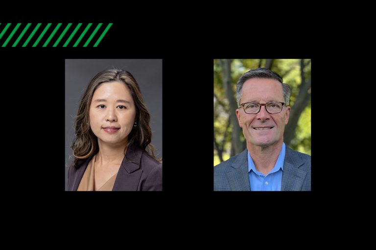 Two headshots: Soojung Kim and Del Crandall