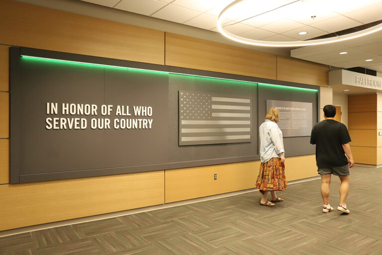 Memorial Union Veterans Honor Wall