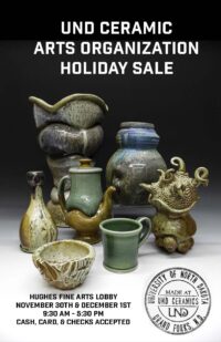 UND Ceramic Arts Organization Holiday Sale is Nov. 30 and Dec. 1