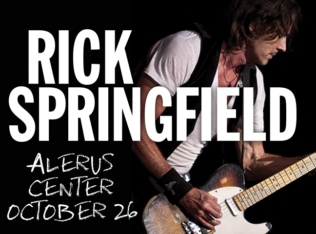 This is a tour admat produced by the office of Hesh One in San Diego, California for Rick Springfield and Career Artist Management.