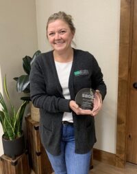 Laura Weber honored with 2023 State Star Award of ND SBDC