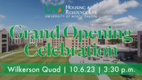 Oct. 6: UND Wilkerson Quad Grand Opening Celebration