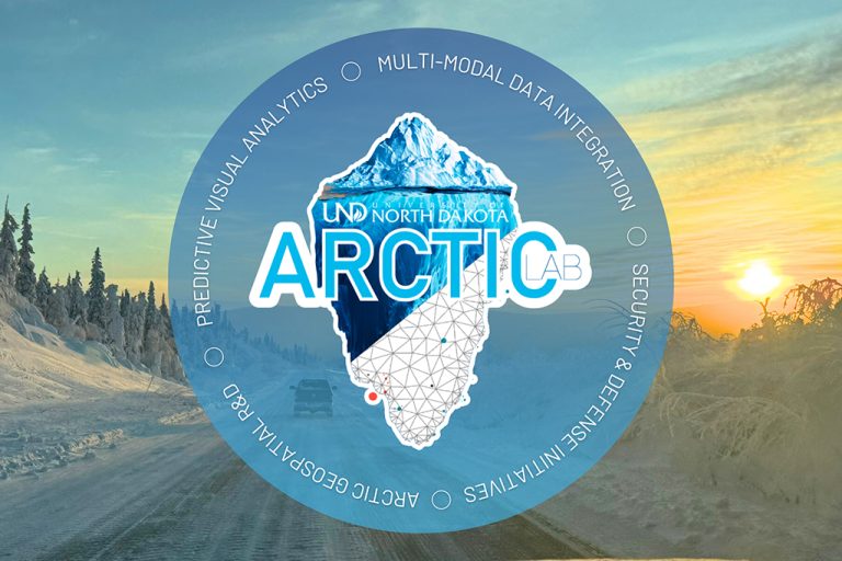 Logo for UND Arctic Lab