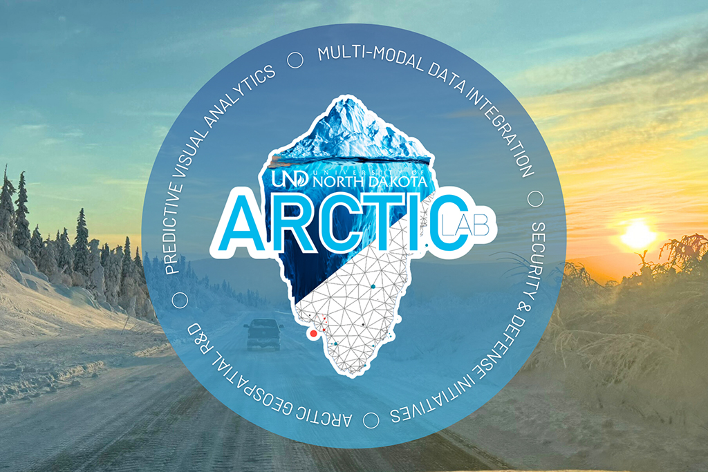 Logo for UND Arctic Lab