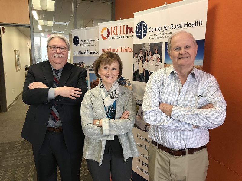 Brad Gibbens, Mary Wakefield and Gary Hart