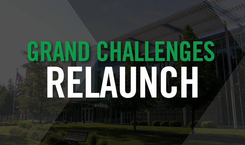 Text: Grand Challenges Relaunch