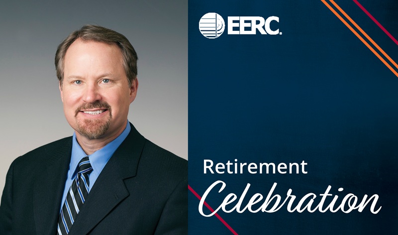 Headshot of Chris Zygarlicke with text: retirement celebration