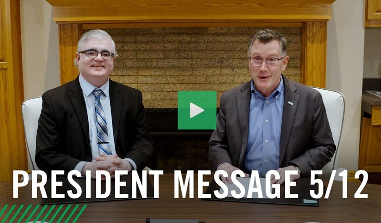 Watch the May 12 video message
