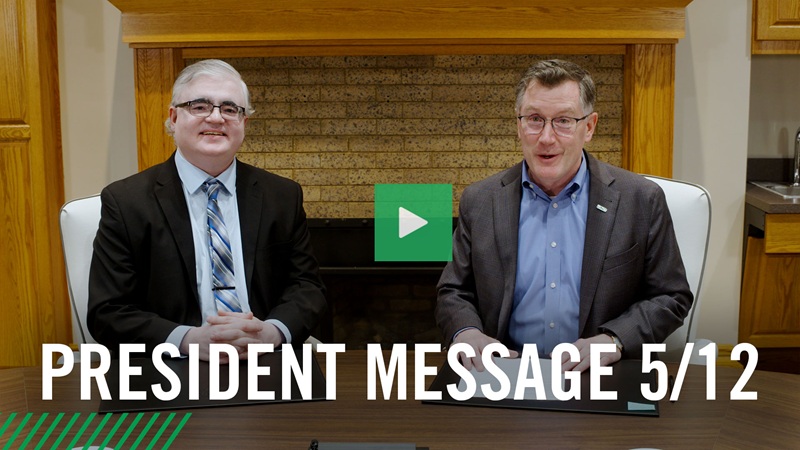 Watch the May 12 video message