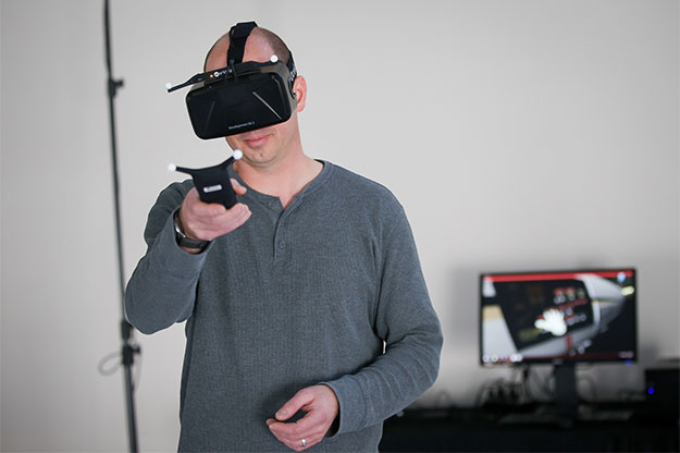UND student tests VR tech
