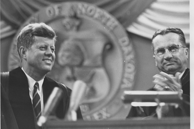 JFK and President Starcher