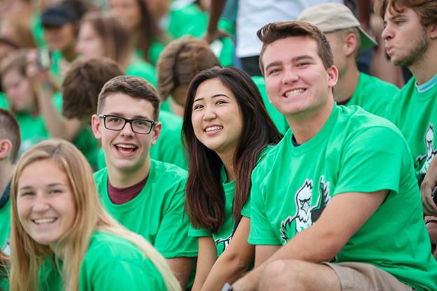 According to the official census for fall semester, UND marks six years of consecutive increase in average freshman GPA. It's also the most diverse, with 14.4 percent reported as an ethnicity other than white/caucasian.