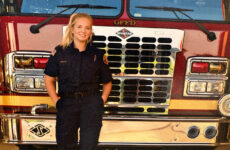 Miranda Olson has been with Grand Forks Fire Department since 2015, but enrolled in UND's Public Health Education degree program to broaden her skillset. Submitted photo.