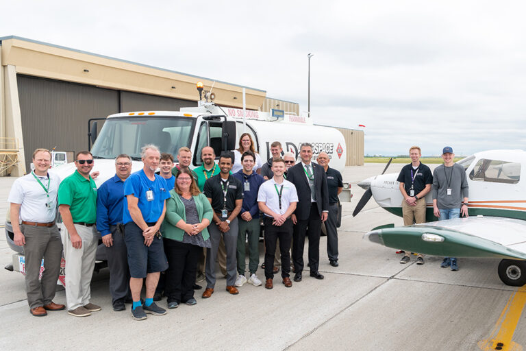 UND Aerospace makes transition to unleaded aviation fuel