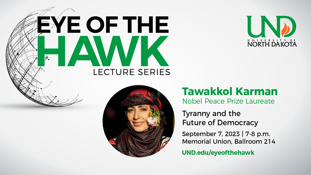Tawakkol Karman Eye of the Hawk flyer