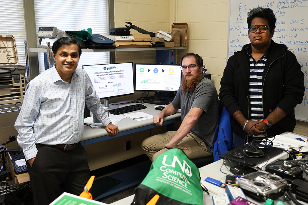 cybersecurity researchers in lab