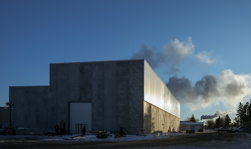 Steam plant exterior