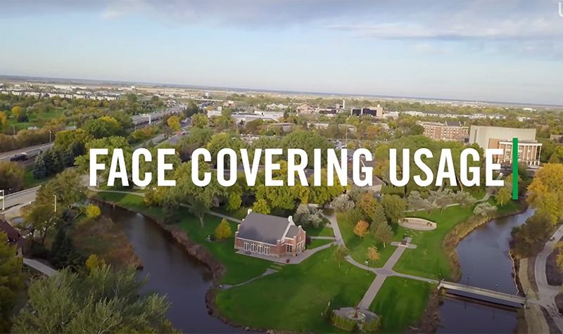 Face covering usage