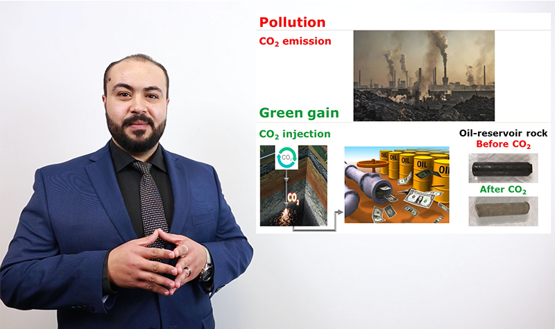 Nidhal Badrouchi presents three minute thesis
