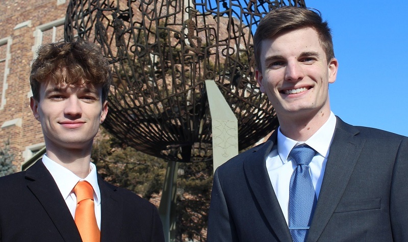 Kaelan Reedy and Dawson Dutchak