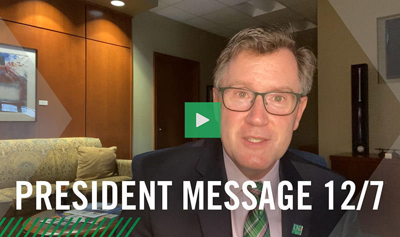 Link to president message 12/7