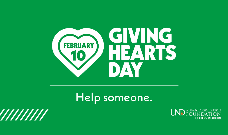 February 10 Giving Hearts Day