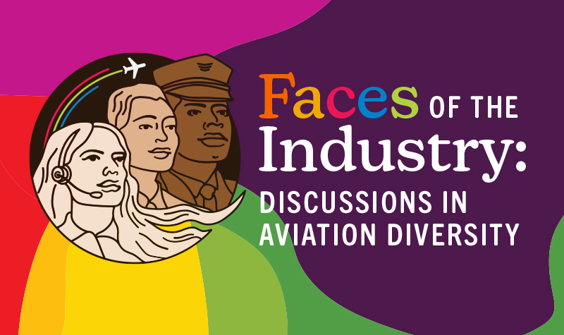 Faces of the industry discussions in aviation diversity
