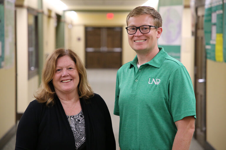 Thomasine Heitkamp and Ethan Dahl