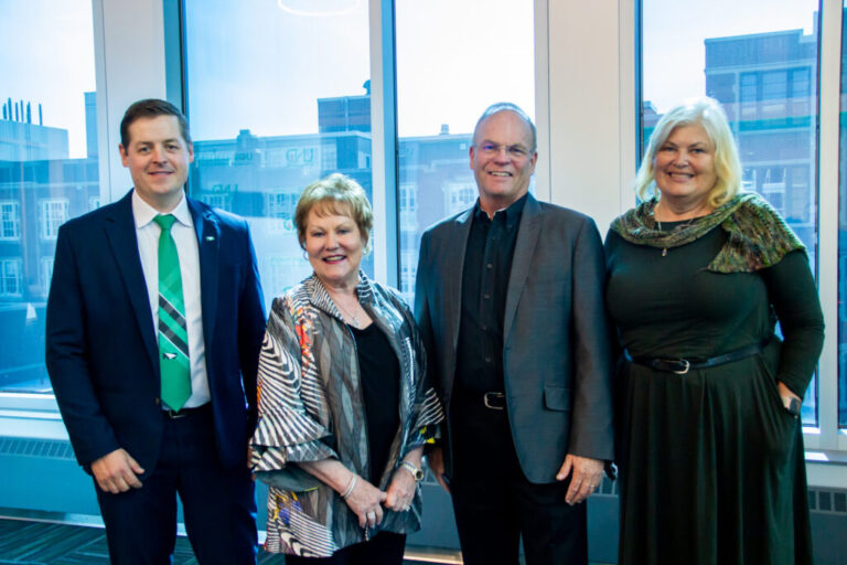 Brian Tande, LaNell Honeyman, Scott Boe and Kristine Brindle