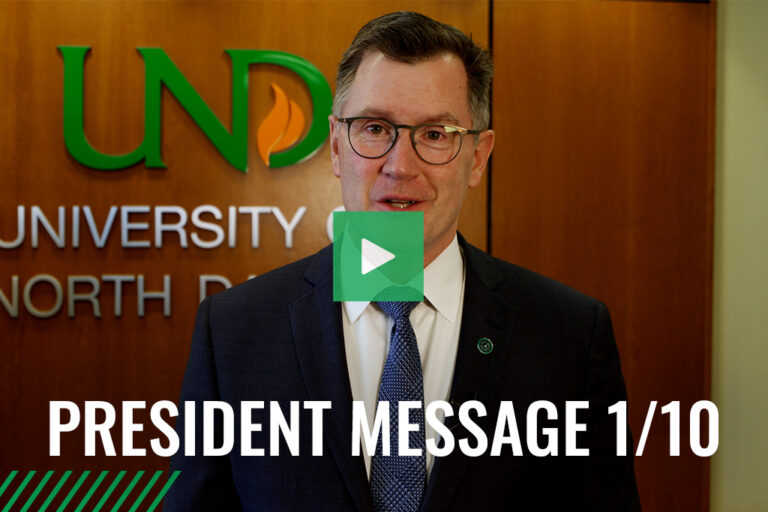 President message 1/10