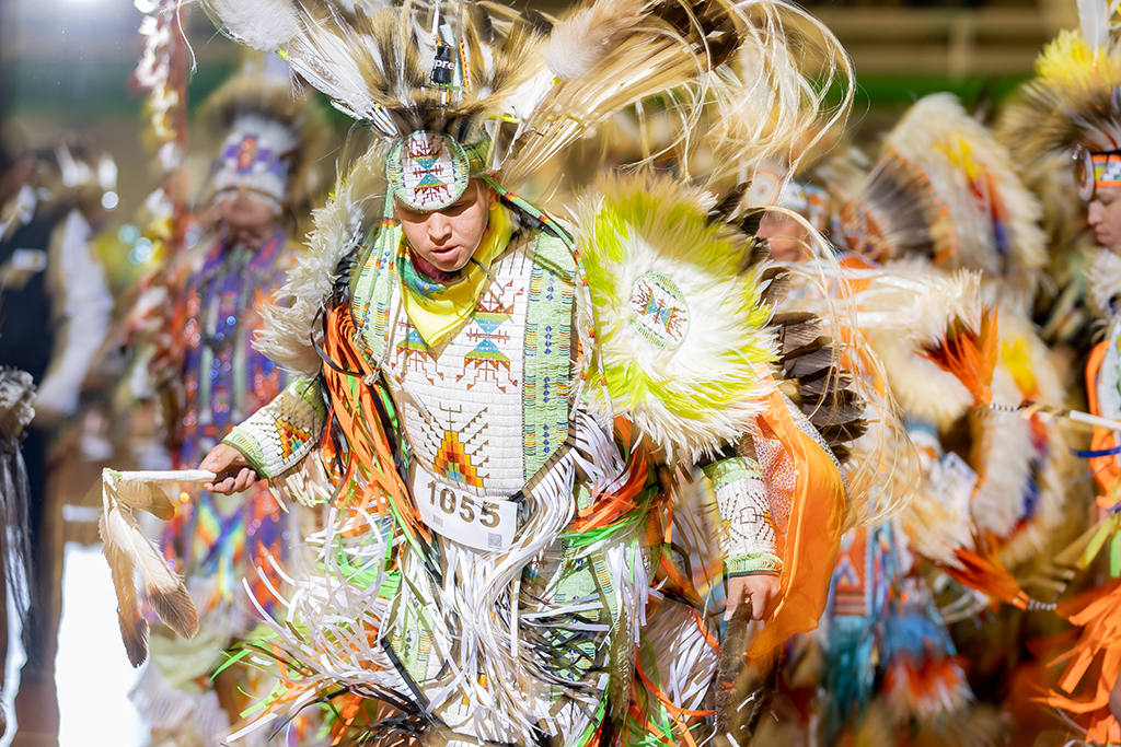 2023 Wacipi Powwow dancers