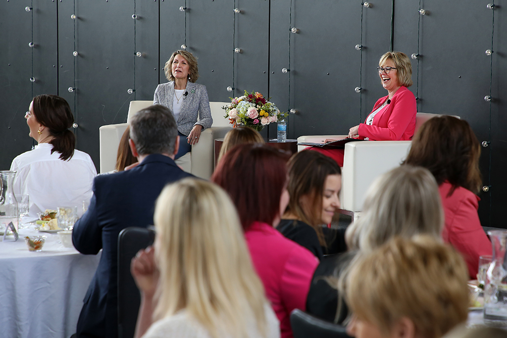 Marilyn Vetter and DeAnna Carlson Zink