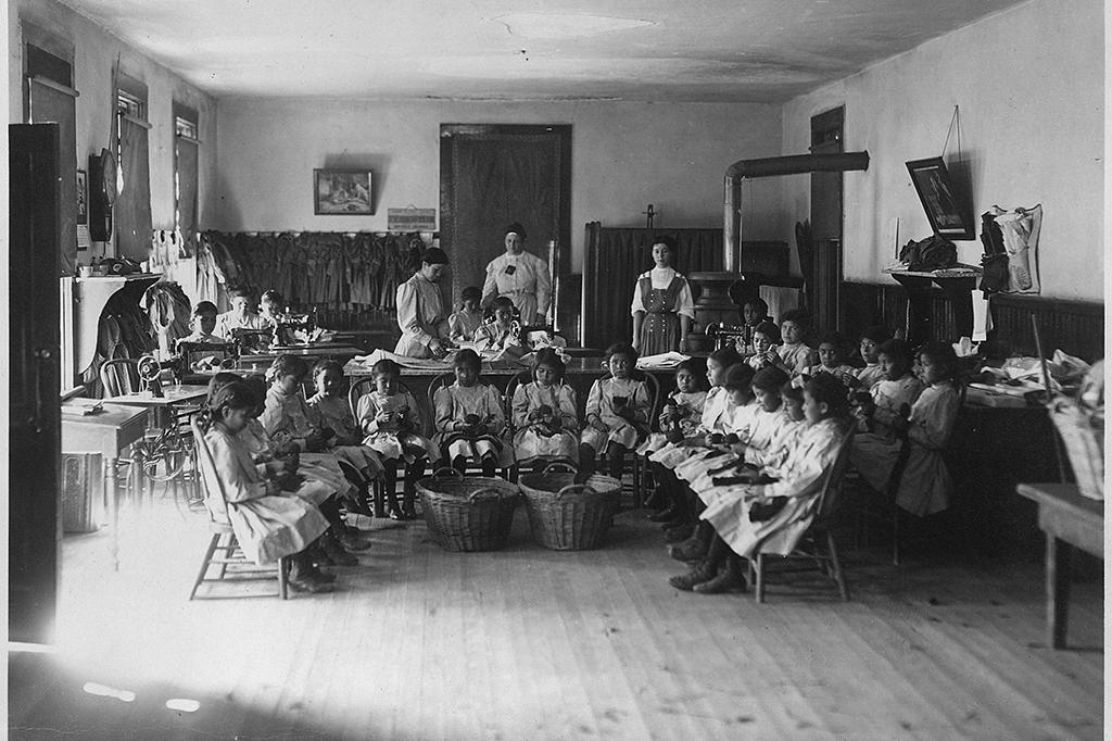 children in a classroom