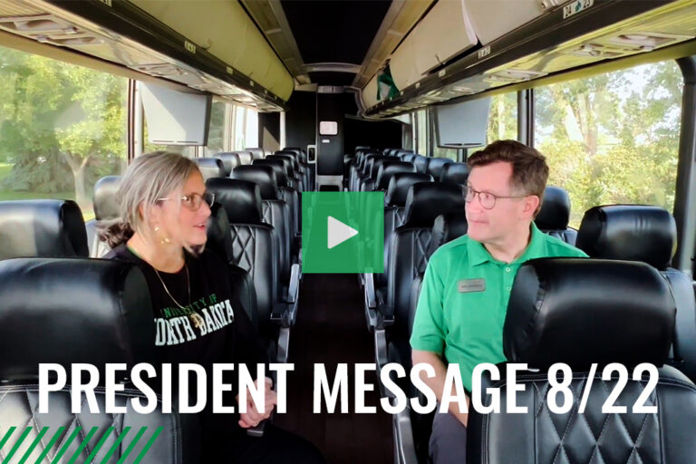 President Message Aug. 22