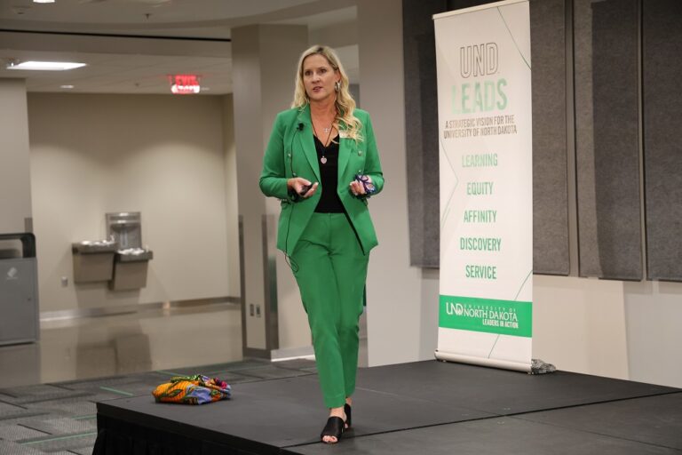 Coiya Tompkins speaking