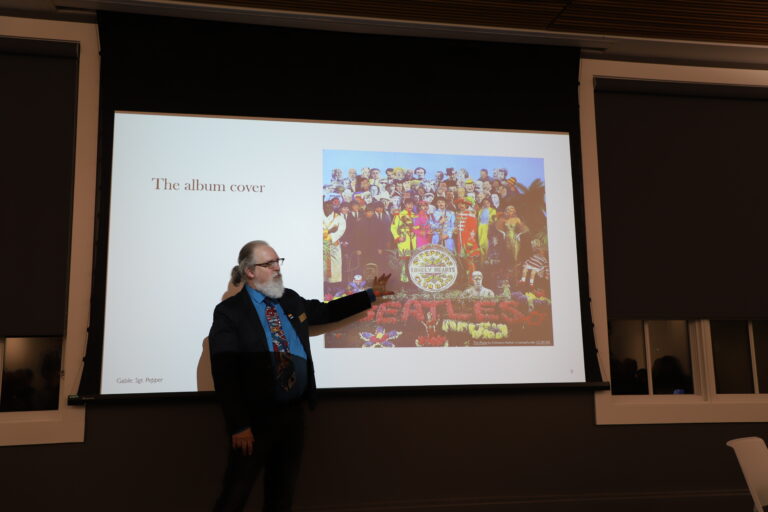 Chris Gable presenting