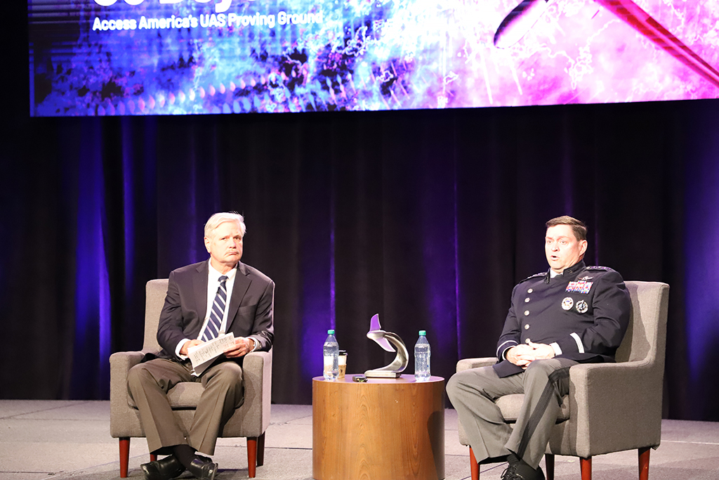 Sen. Hoeven and Gen. Saltzman