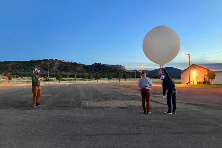 Balloon launch