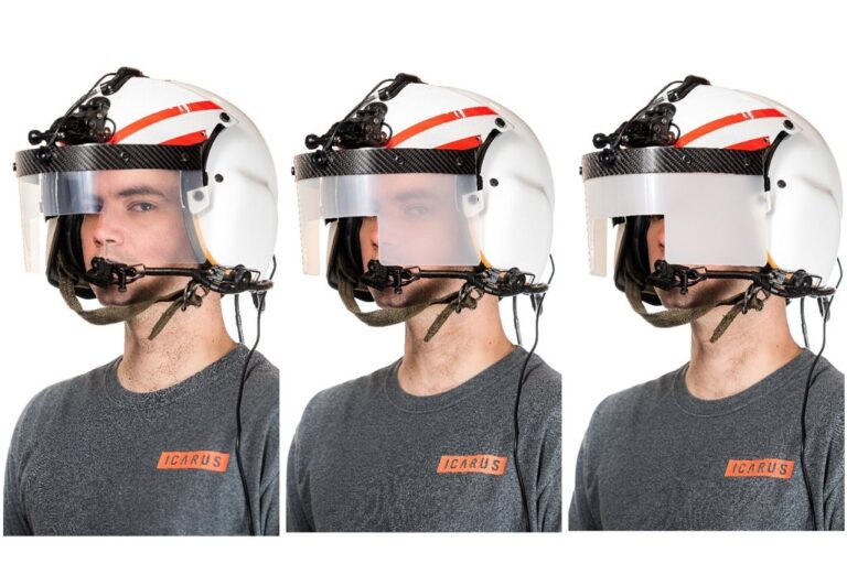 ICARUS device being worn