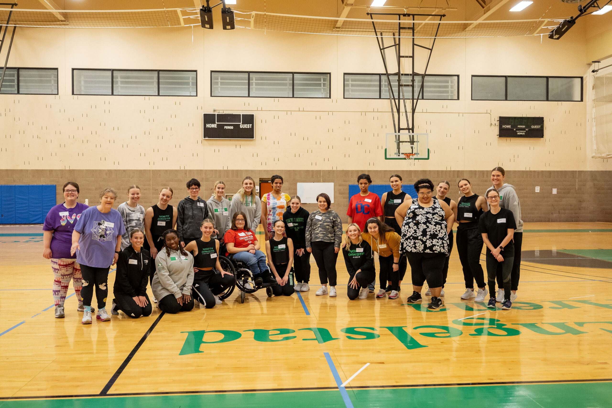 Special Olympics and UND Dance, Cheer