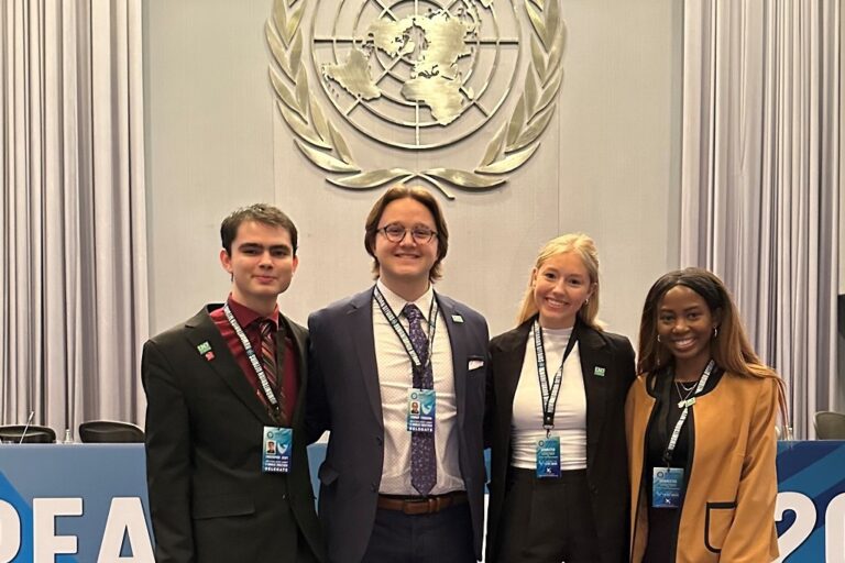 Christopher Scott, Connor Ferguson, Ella Nelson and Precious Dada