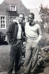 Frederick “Fritz” Pollard (left) and Horace “Hoss” Johnson