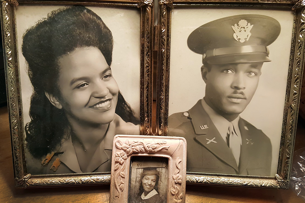 Horace "Hoss" Johnson and his wife