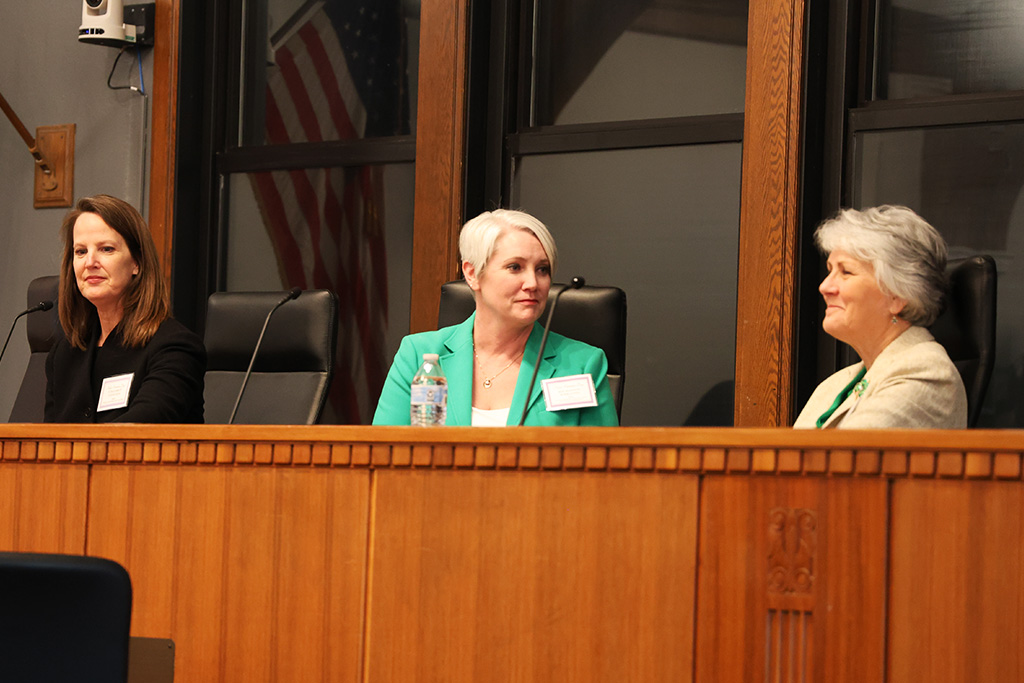 Leaders on the Bench and in Public Office panel