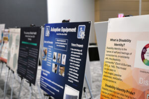 Posters at Disability Awareness Day