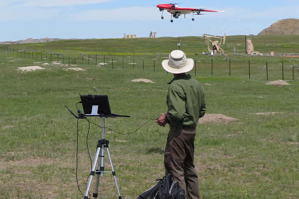 robert newman flying drone