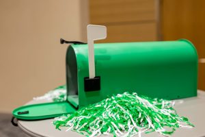 Green mailbox